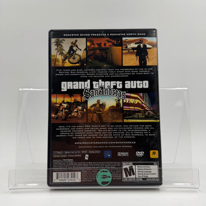 Grand Theft Auto San Andreas (Sony PlayStation 2 PS2, 2004)