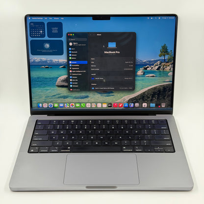 2021 Apple MacBook Pro 14" M1 Pro 16C GPU 3.2GHz 32GB RAM 1TB SSD Z15H00105LL/A Space Gray