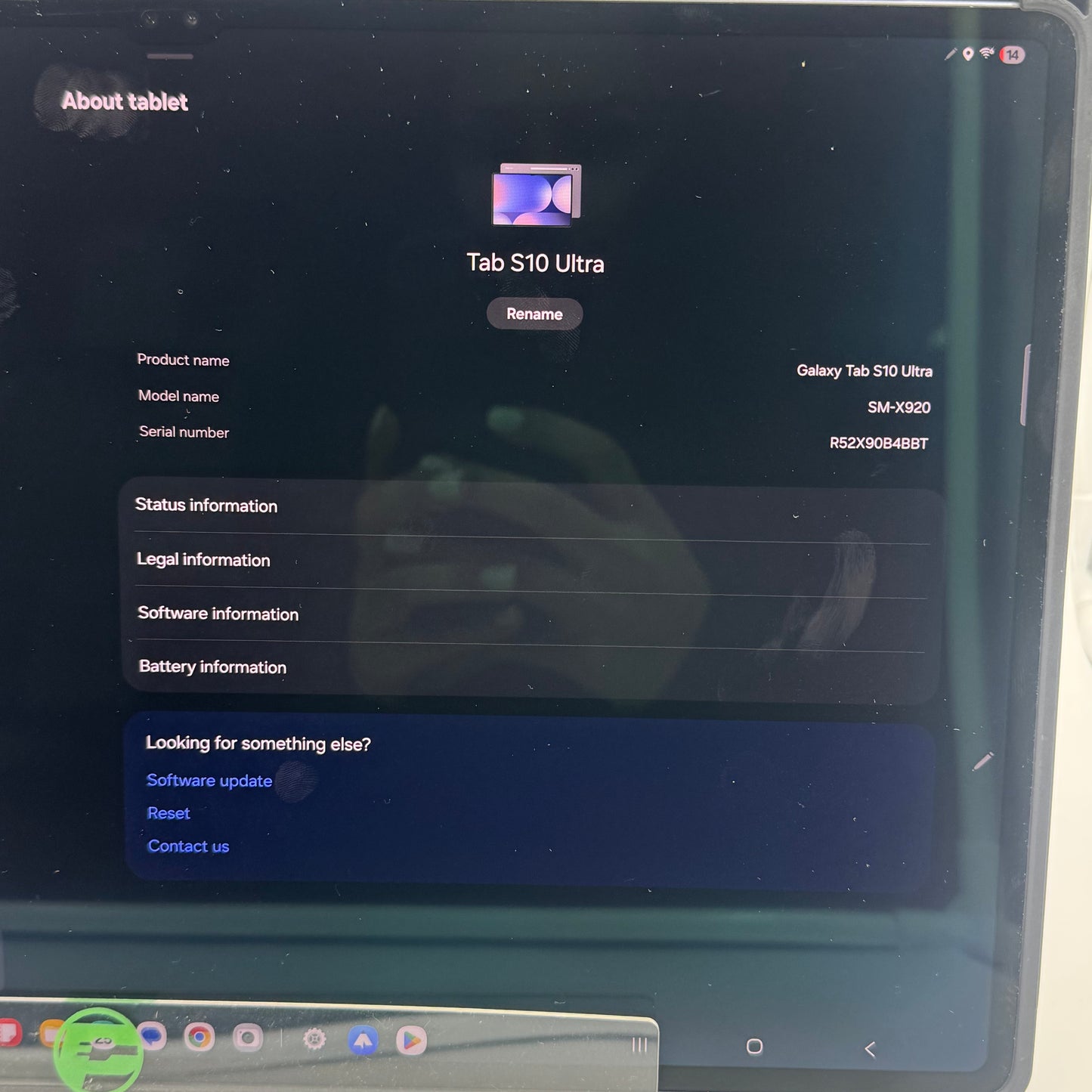 WiFi Only Samsung Galaxy Tab S10 Ultra 1TB Black