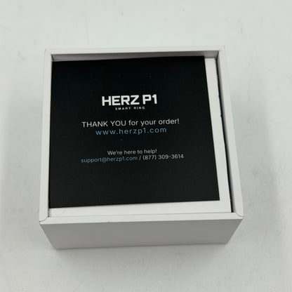 WUZUTECH Herz P1 Smart Ring Midnight Black Size 11