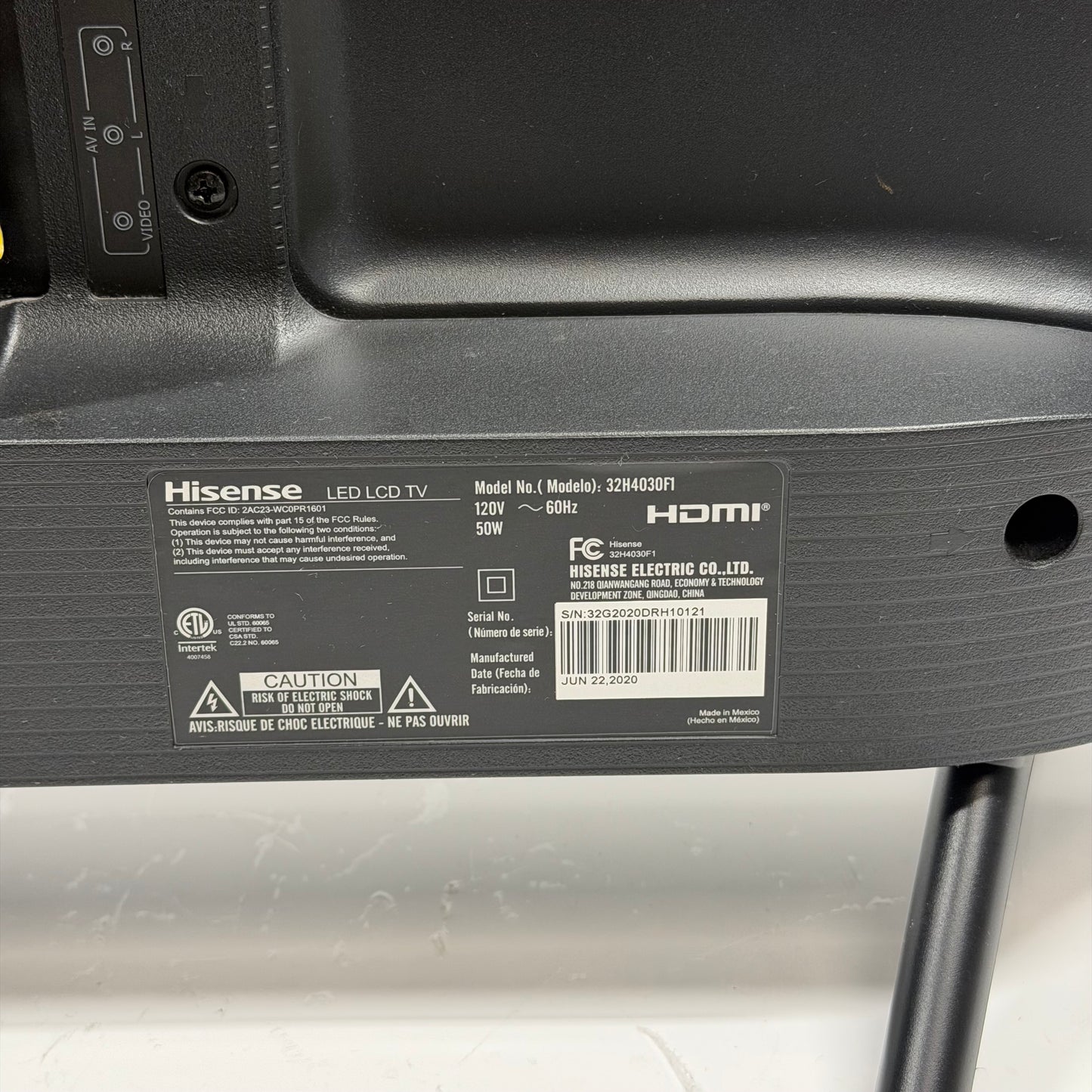 Hisense 32" 32H4030F1 FHD 1080p Smart TV 2020