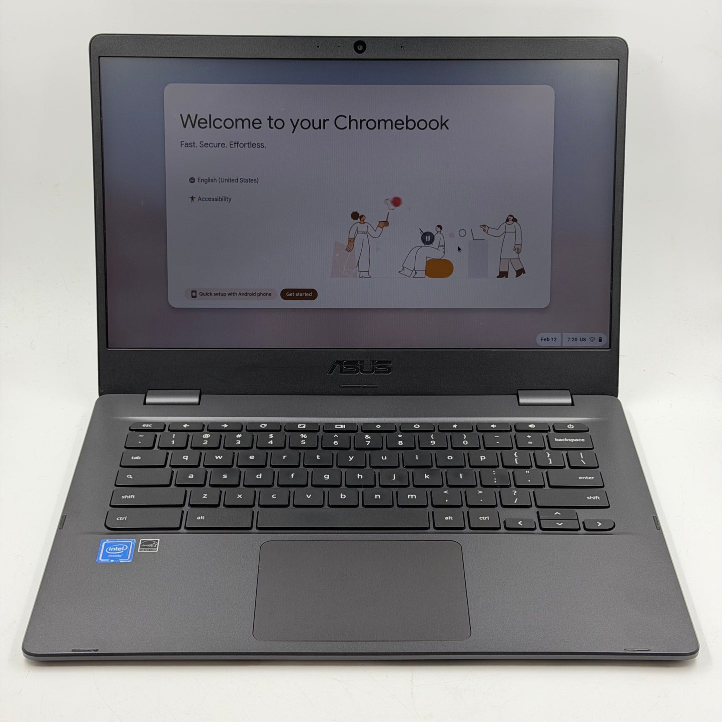 Asus Chromebook CX1 C423N 14" Celeron N3350 1.1GHz 4GB RAM 32GB SD