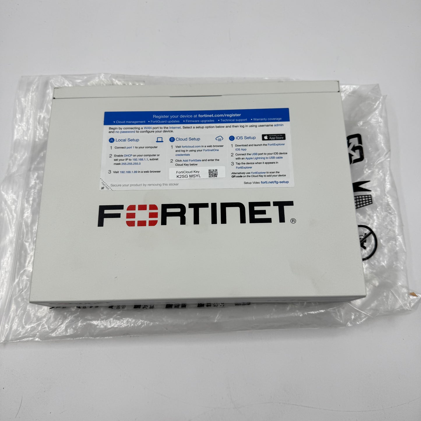 Fortintet FortiGate Network Security Firewall FG-40F