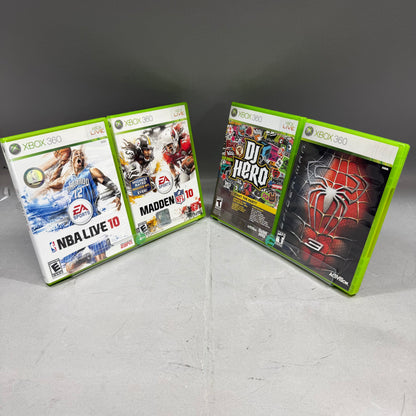 Lot of 4 Microsoft Xbox 360 Games