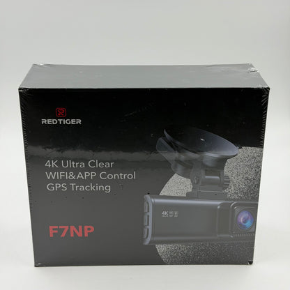 New RedTiger FN7P  4K Ultra Clear Smart Dash Cam 1080p