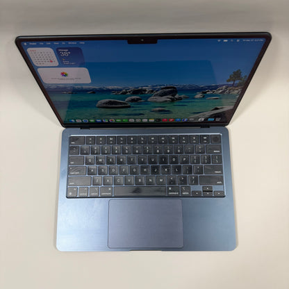 2022 Apple MacBook Air 13.6" M2 8C GPU 3.5GHz 8GB RAM 256GB SSD A2681