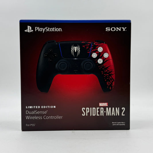 New Sony PS5 Dualsense Wireless Controller Spider-Man 2 Limited Edition