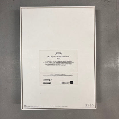 WiFi Only Apple iPad Pro 12.9" 3rd Gen 256GB 17.3.1 Silver MHQV3LL/A