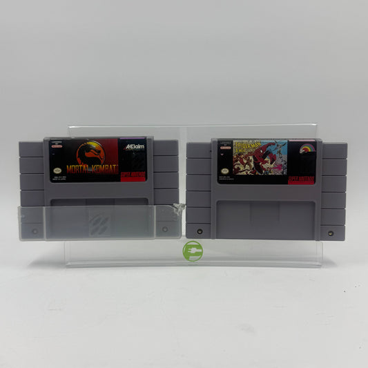 Lot of 2 Super Nintendo SNES Games