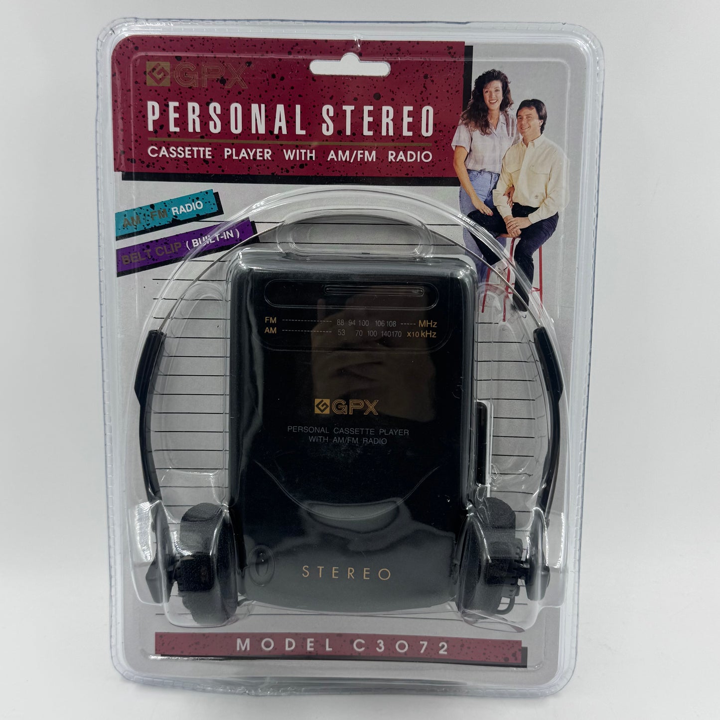 New GPX C3072 Personal Stereo 