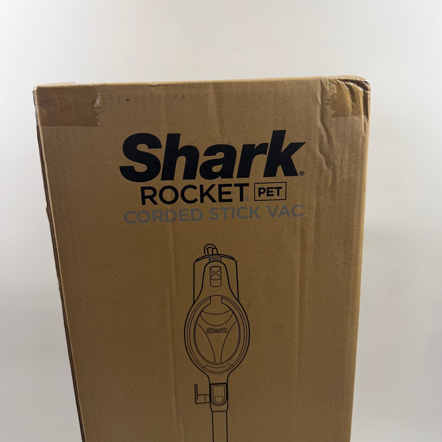 New Shark Rocket Pet Bagless Corded Smart Vacuum Cleaner Black HV301