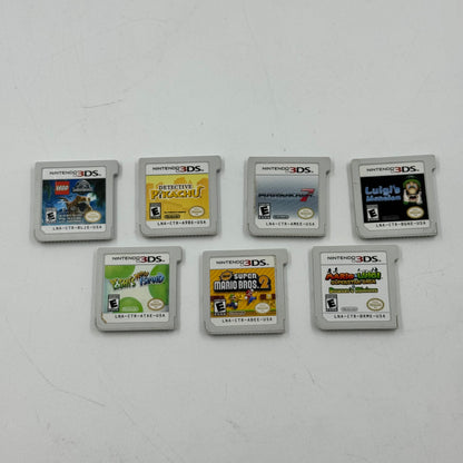 Lot of 7 Nintendo 3DS Games