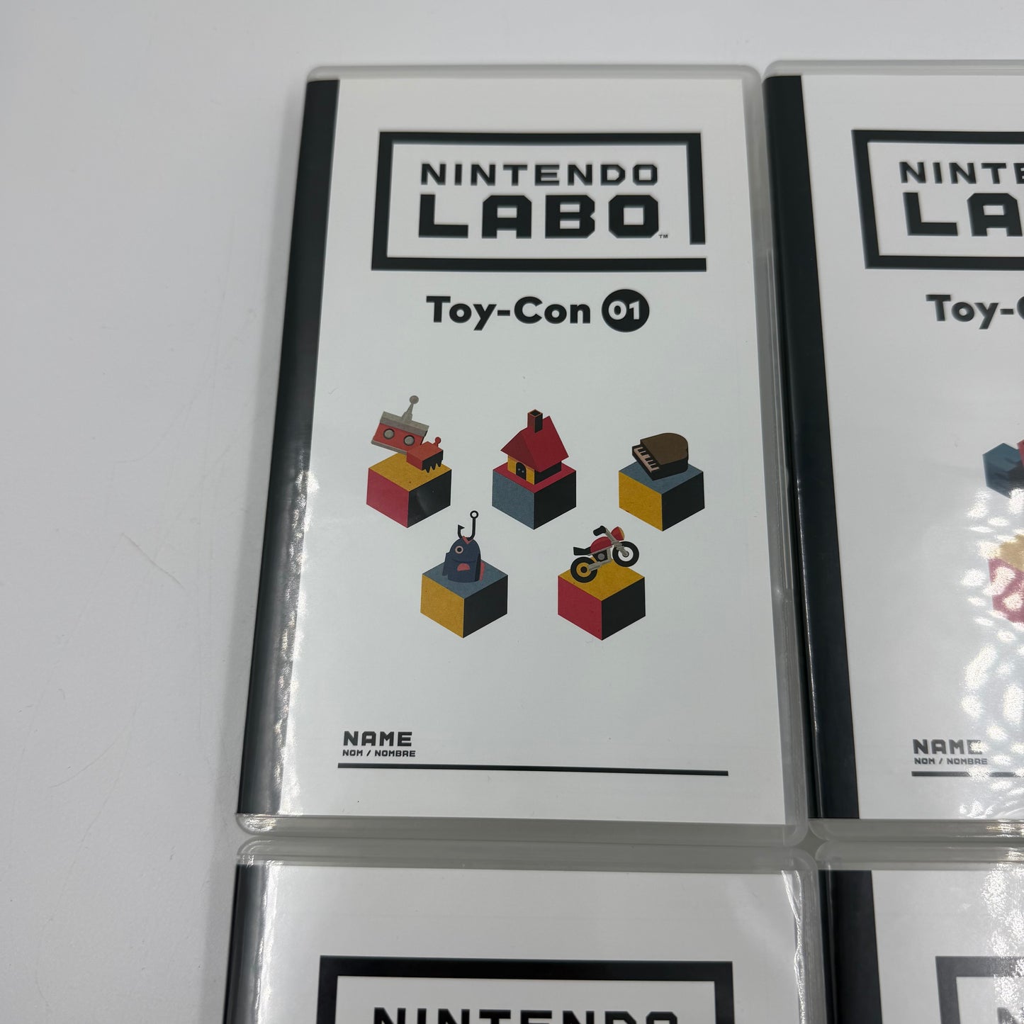 Lot of 4 Nintendo Toy-Con Labo Switch Games