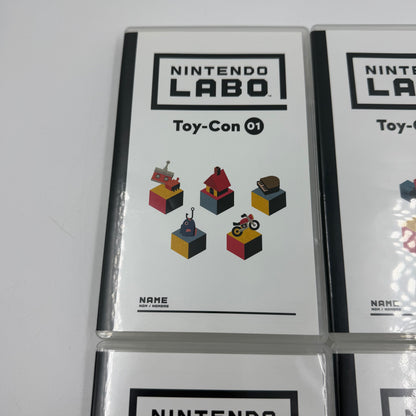Lot of 4 Nintendo Toy-Con Labo Switch Games