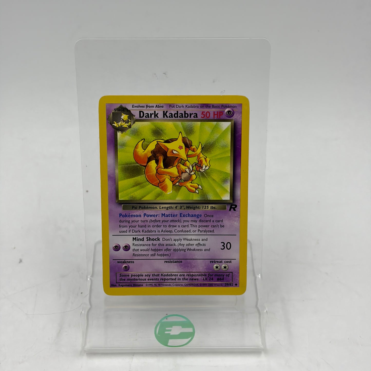 Pokémon TCG Card Dark & Trainer 8 Card Bundle 