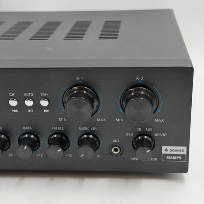 Donner MAMP5  Bluetooth Audio Power Amplifier Receiver