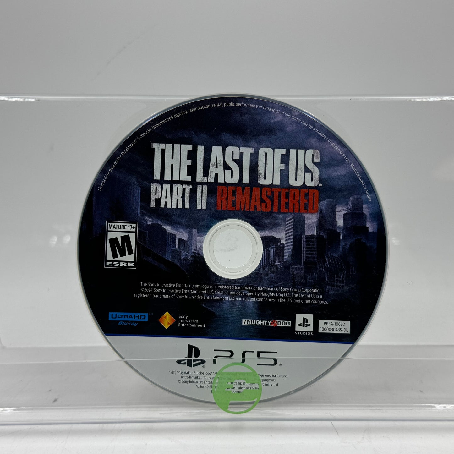 The Last of Us Part II Remastered (Sony PlayStation 5 PS5, 2024)