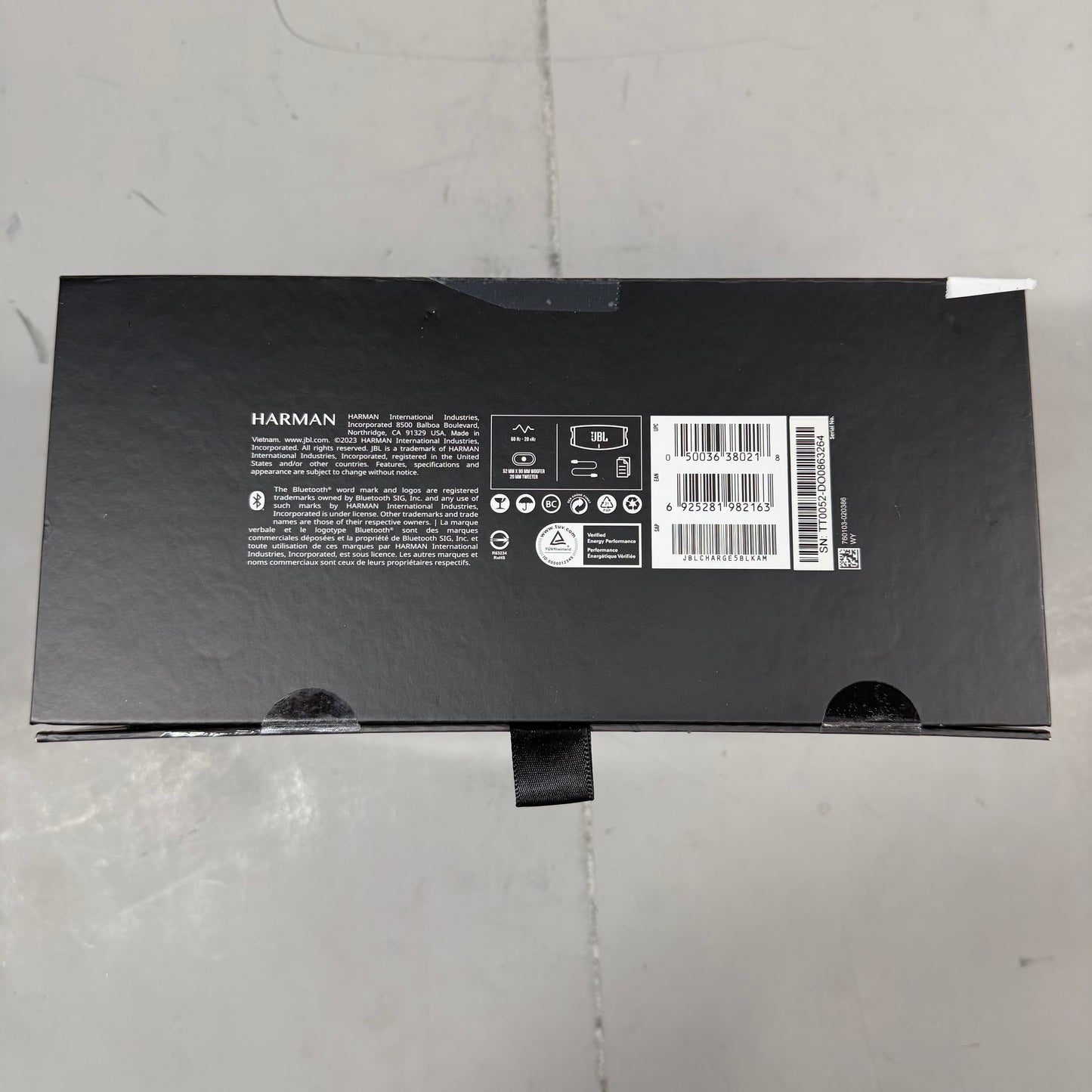 JBL Charge 5 Portable Bluetooth Party Speaker Black JBLCHARGE5BLKAM