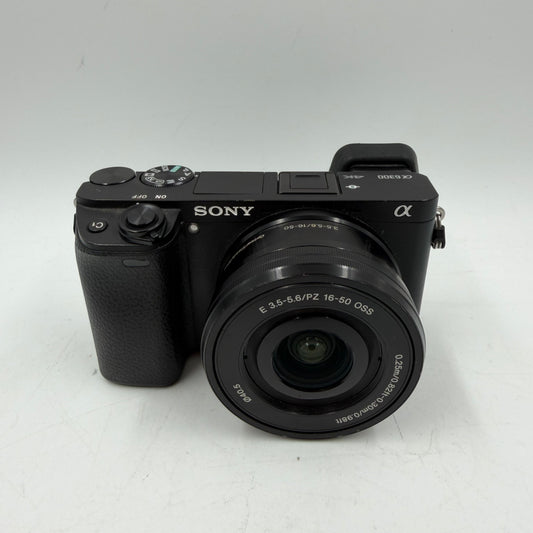 Sony Alpha A6300 24.2MP Mirrorless Digital Camera / Sony E 16-50mm