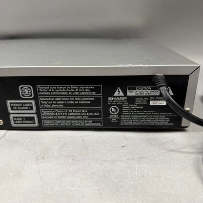 Sony DVD/CD/Video CD Player Wired DV-740DU