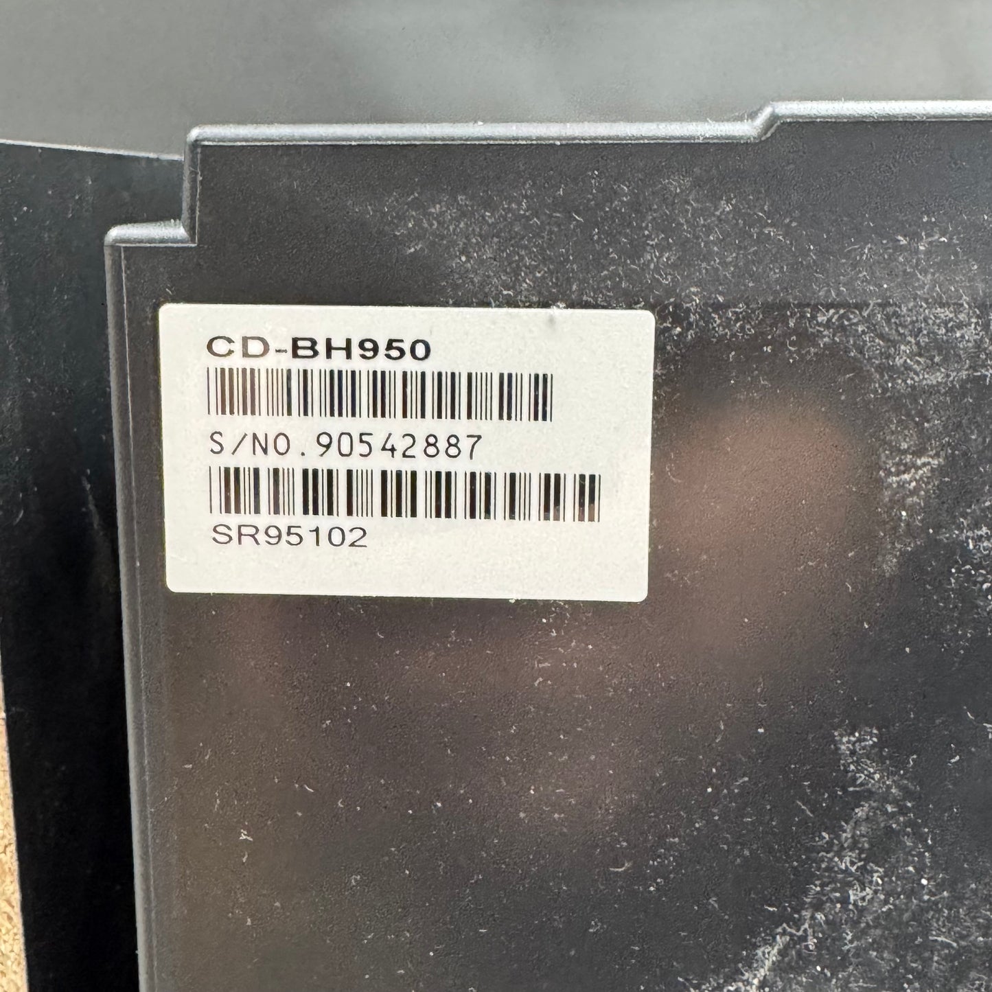 Sharp CD-BH950 Speakers