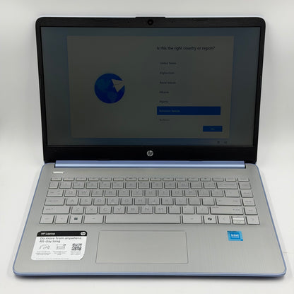 HP Laptop 14-DQ3250NR 14" Celeron N4500 1.1GHz 4GB RAM 64GB SSD