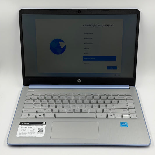 HP Laptop 14-DQ3250NR 14" Celeron N4500 1.1GHz 4GB RAM 64GB SSD