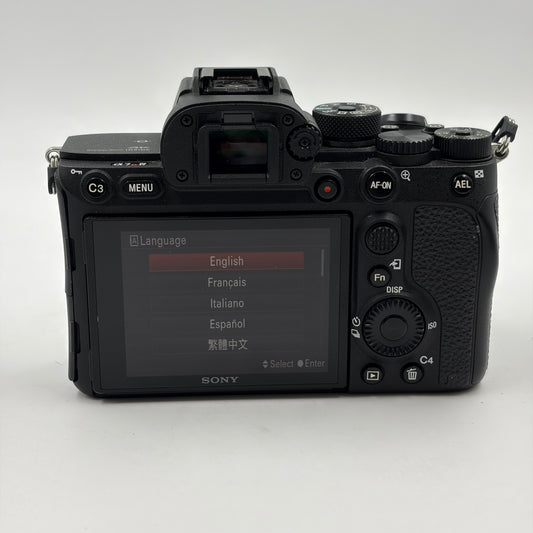 Sony Alpha A7R IV 61MP Full-Frame Mirrorless Digital Camera 3248 Shutter Count