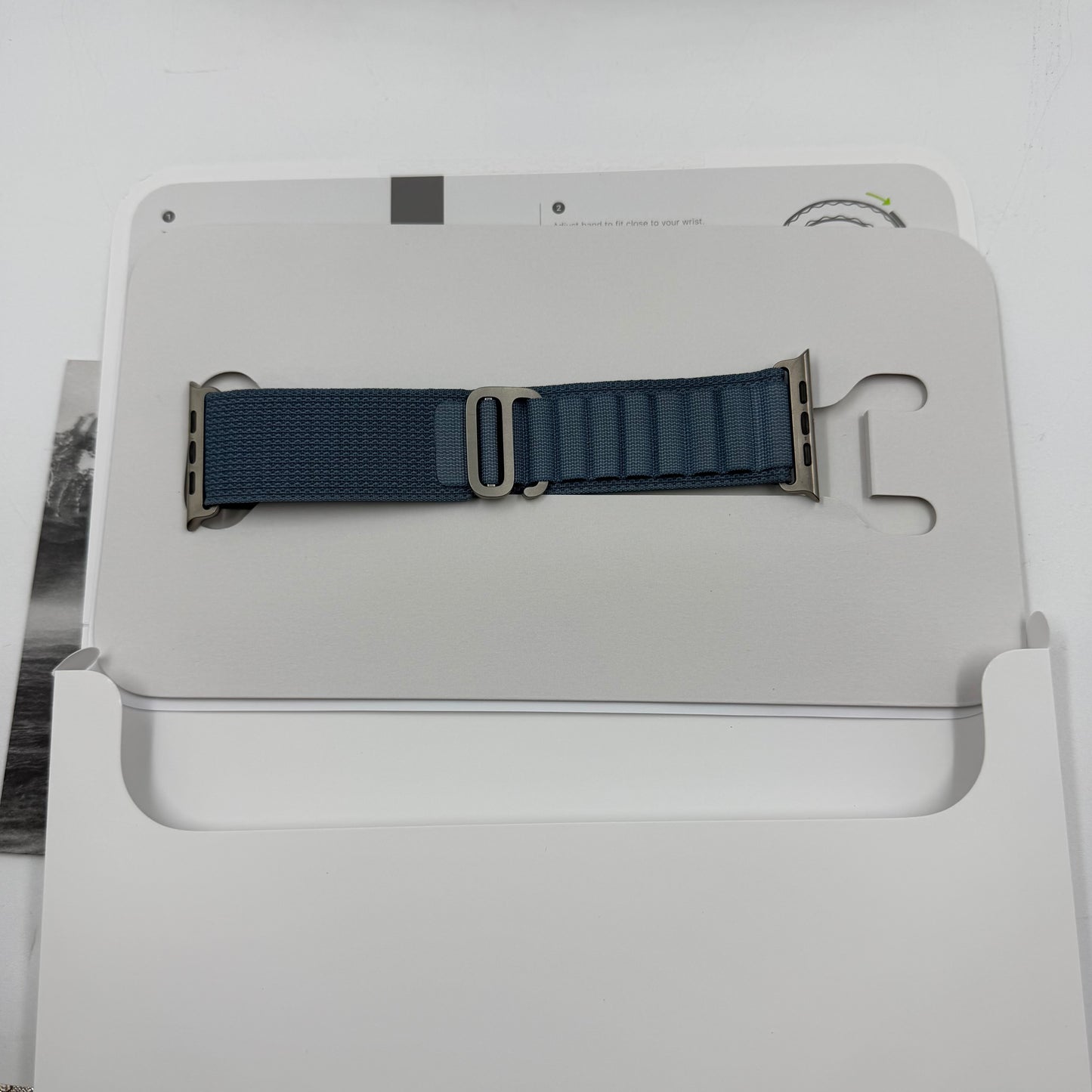 Unlocked Apple Watch Ultra 3 49MM Natural Titanium Blue Alpine Loop MEWK4LW/A