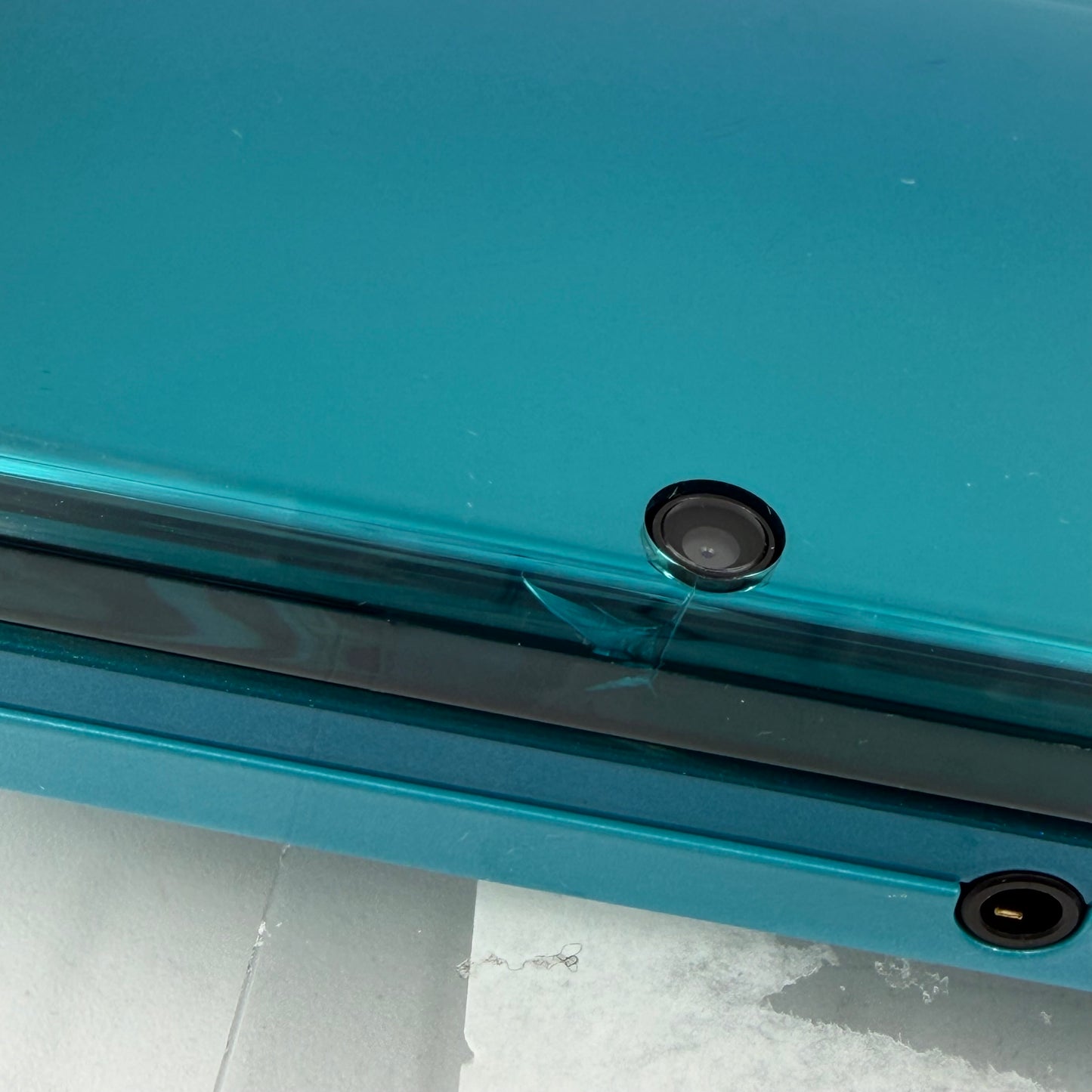 Nintendo 3DS Handheld Game Console CTR-001 Aqua Blue