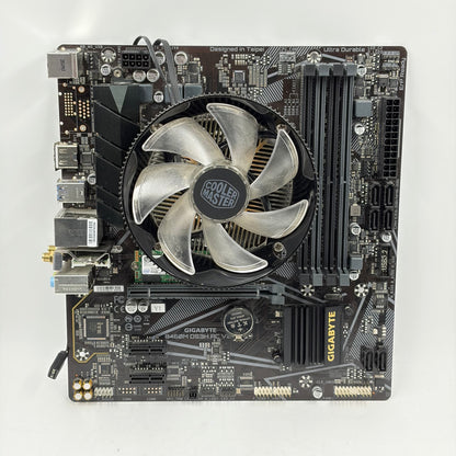 Gigabyte B460M DS3H AC V2 LGA 1200 mATX Intel DDR4 Motherboard + Intel Core i7-10700F 512GB SSD