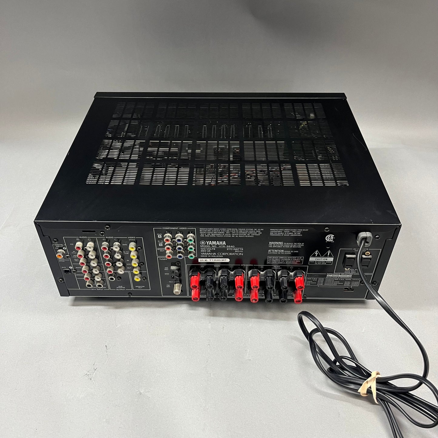 Yamaha HTR-5640 Receiver 5640