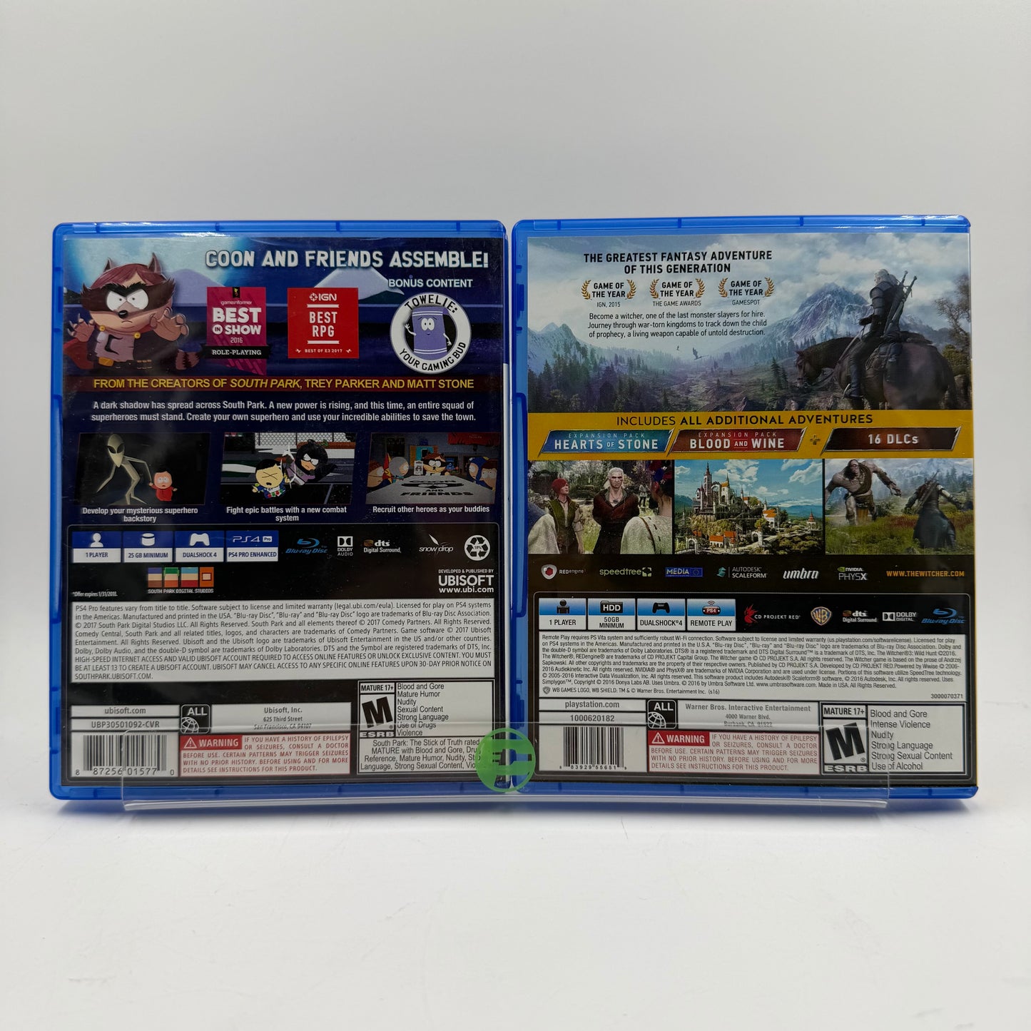 M for Mature Bundle Lot of 2 Sony PlayStation 4 Games