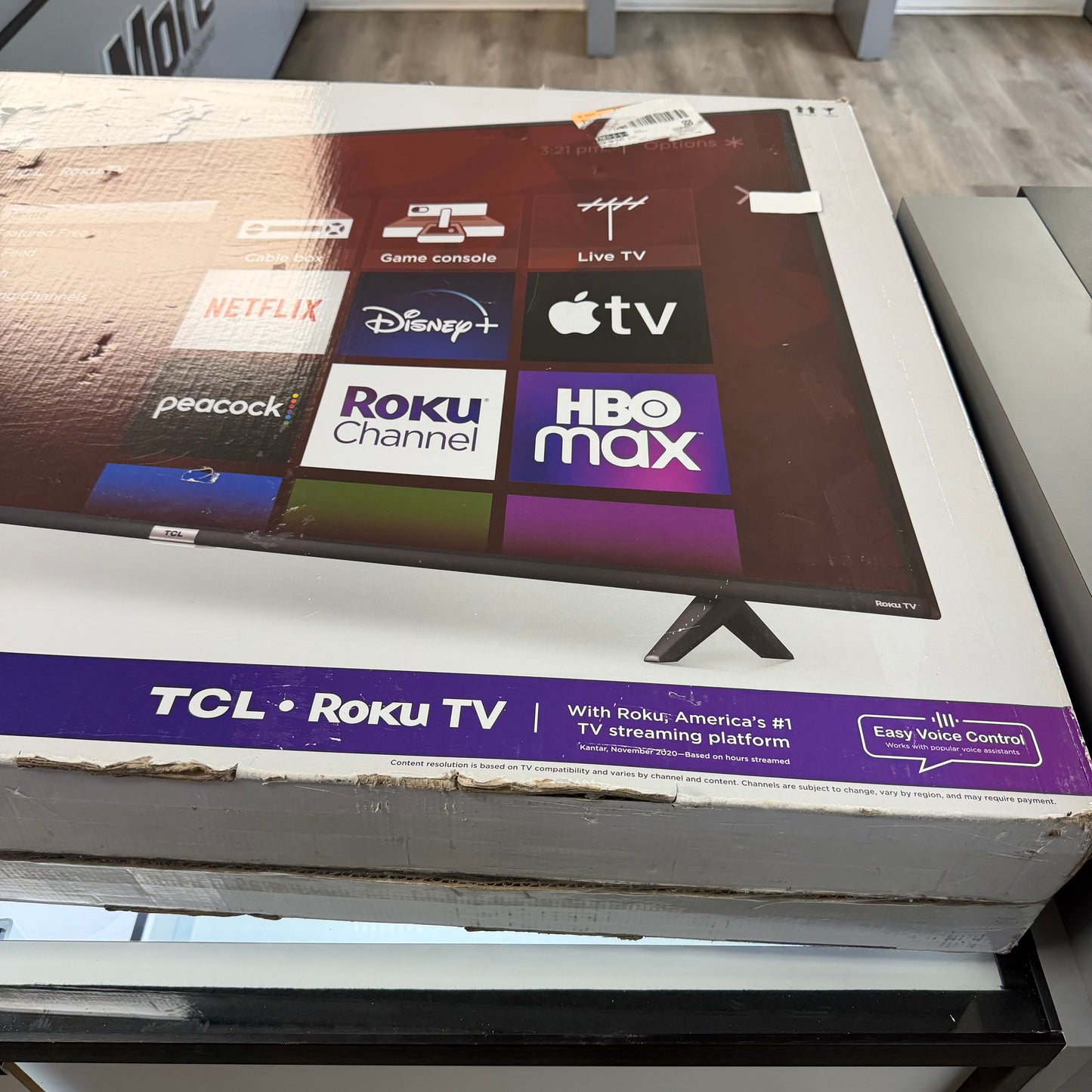 New TCL 50" 50S435 4k Ultra HD 3840 x 2160 Smart TV 2023