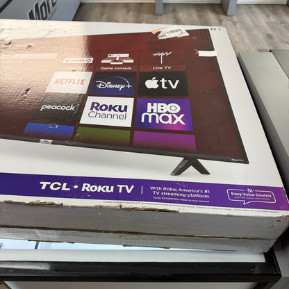 New TCL 50" 50S435 4k Ultra HD 3840 x 2160 Smart TV 2023