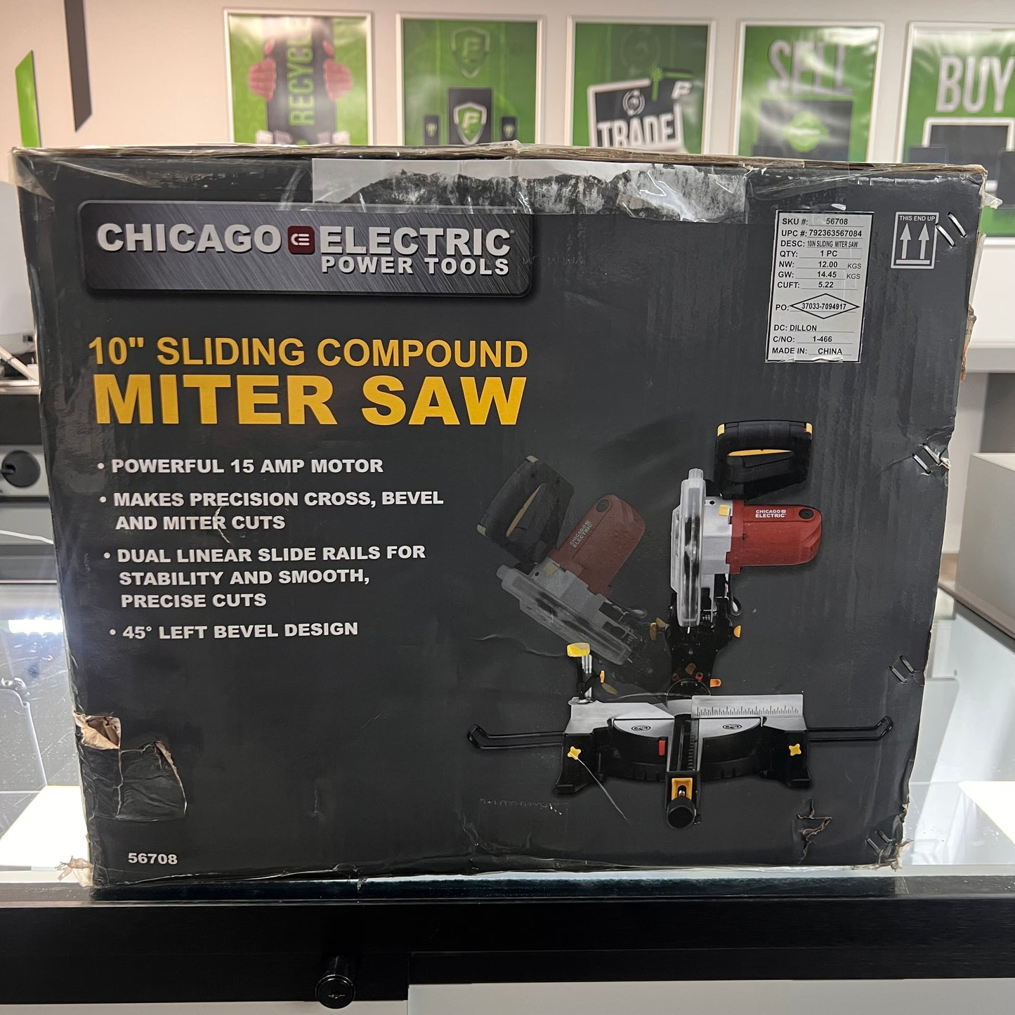 Chicago Electric Miter Saw 56708