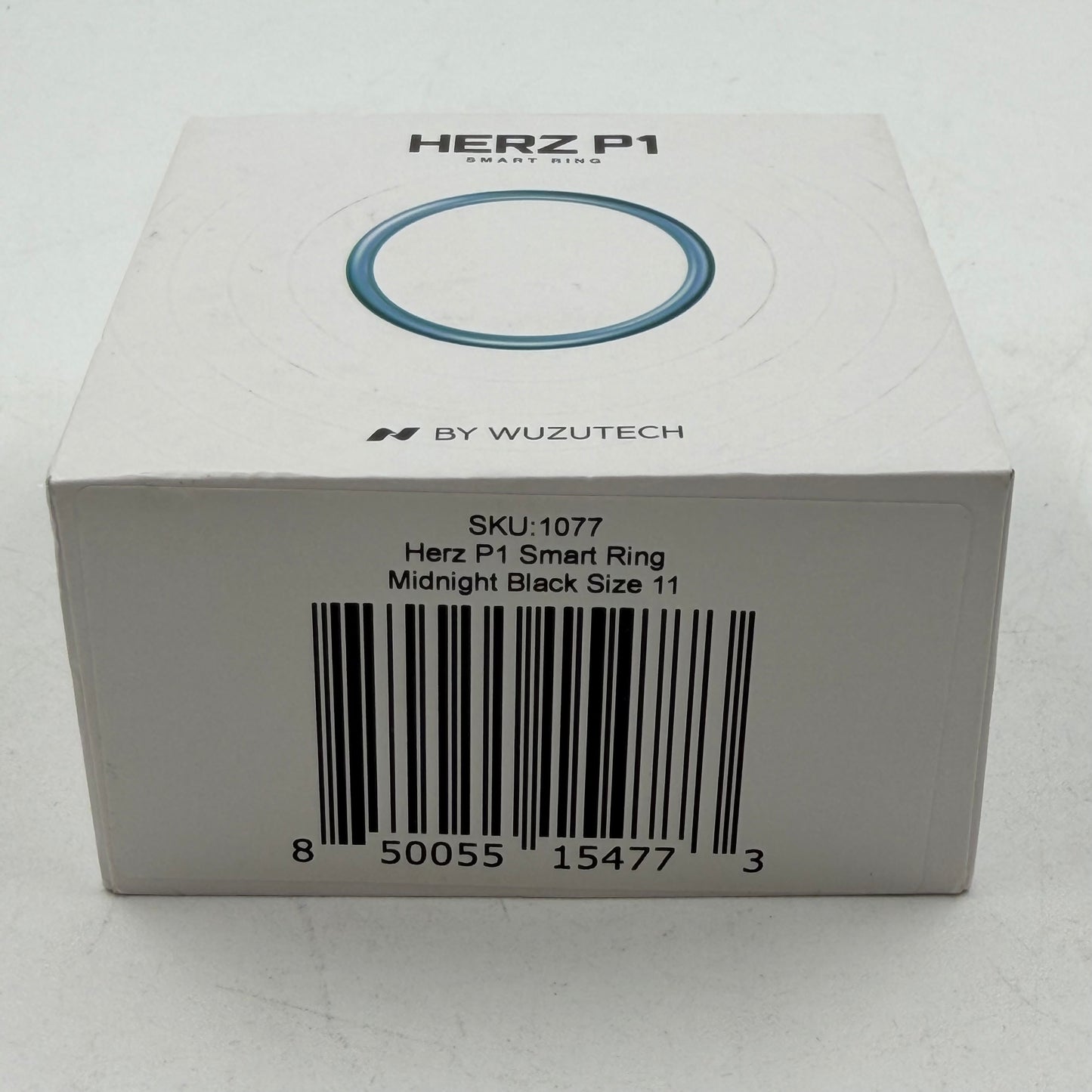 WUZUTECH Herz P1 Smart Ring Midnight Black Size 11