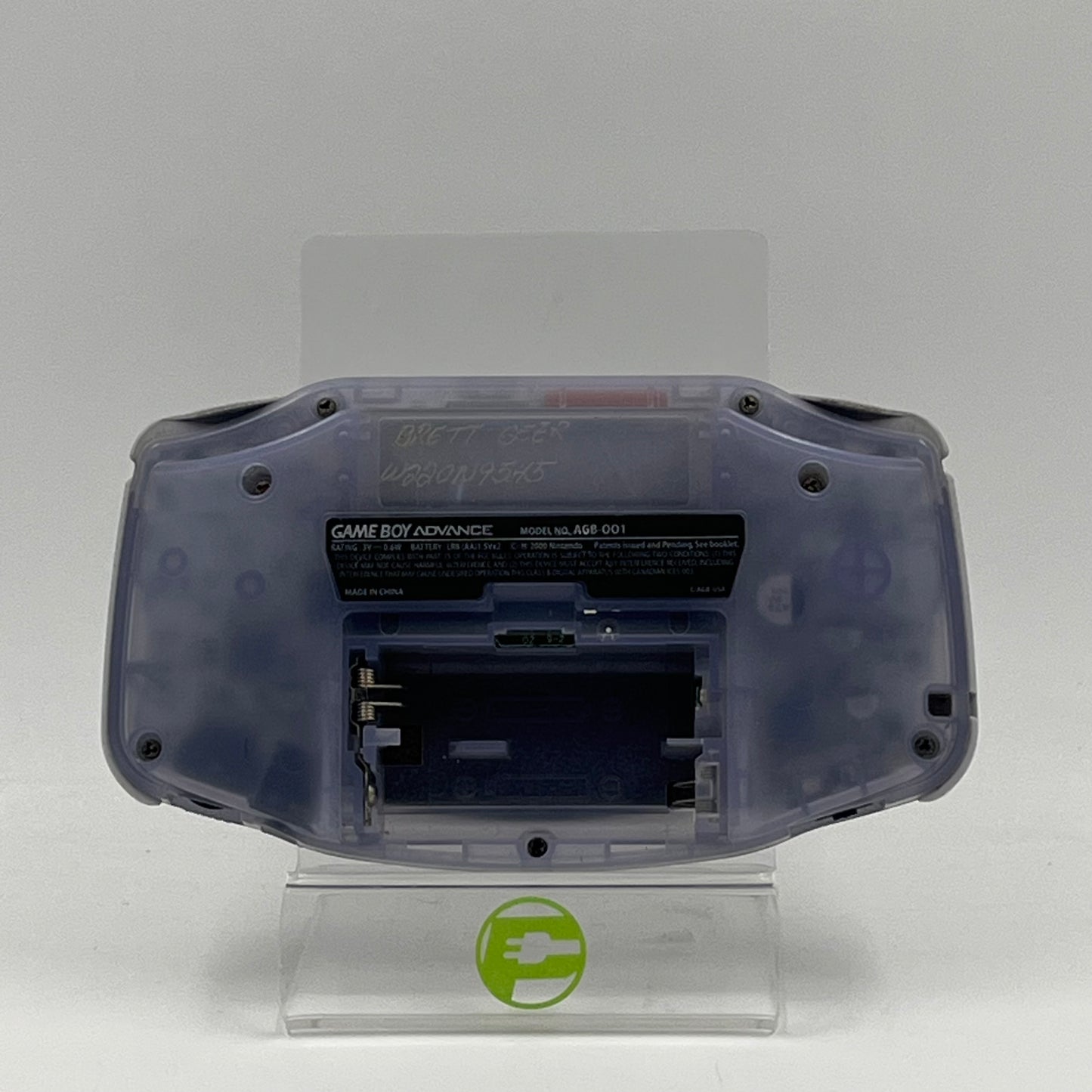 Nintendo Game Boy Advance Handheld Game Console AGB-001 Clear
