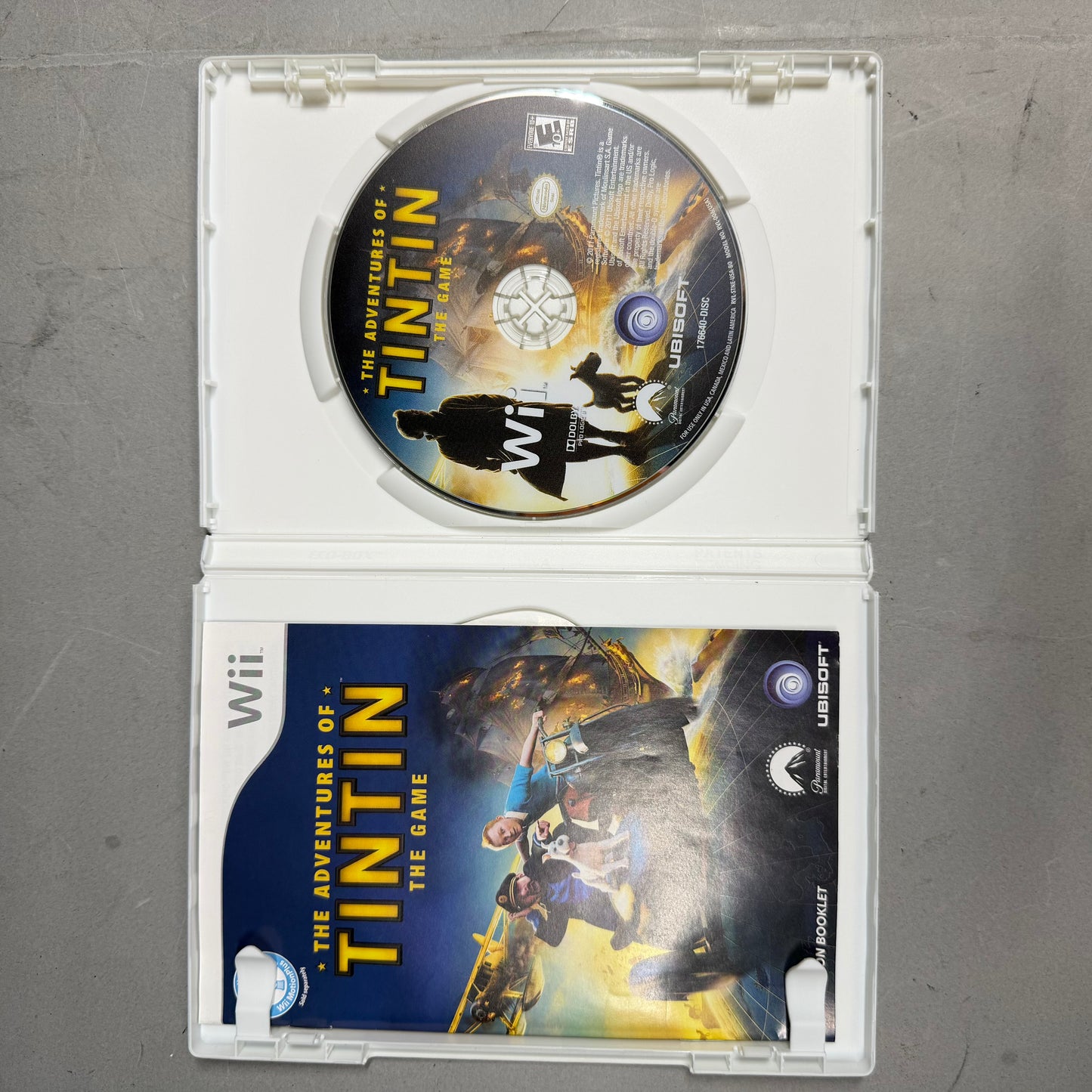 Zelda Twilight Princess & The Adventures Of TinTini Wii