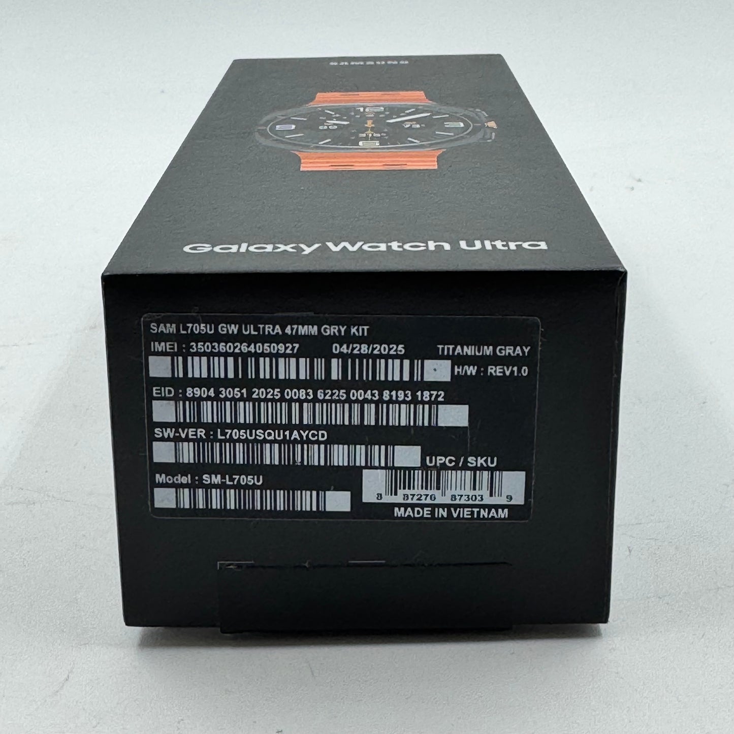 Unlocked Samsung Galaxy Watch Ultra Titanium Smartwatch SM-L705U