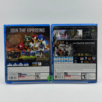 Lot of 2 Sony PlayStation 4 Games