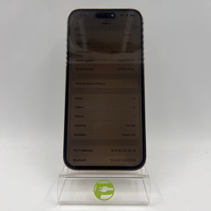 Unlocked Apple iPhone 14 Pro Max 128GB Gold MQ8Q3LL/A