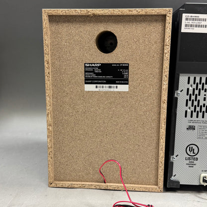 Sharp CD-BH950 Speakers