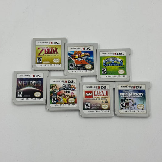 Lot of 7 Nintendo 3DS Games