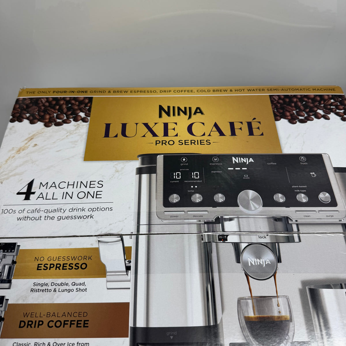 New Ninja Luxe Cafe Pro Barista Assist ES701