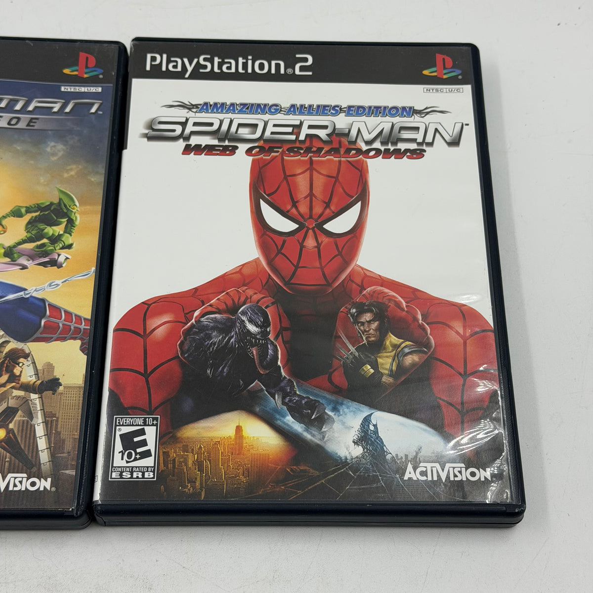 Series of 3 Spiderman Sony PlayStation 2 PS2 Games