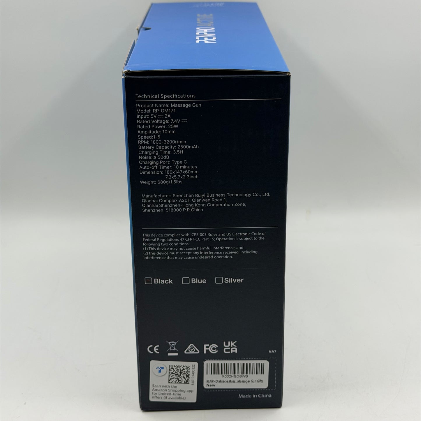 New Renpho Active Massage Gun RP-GM171