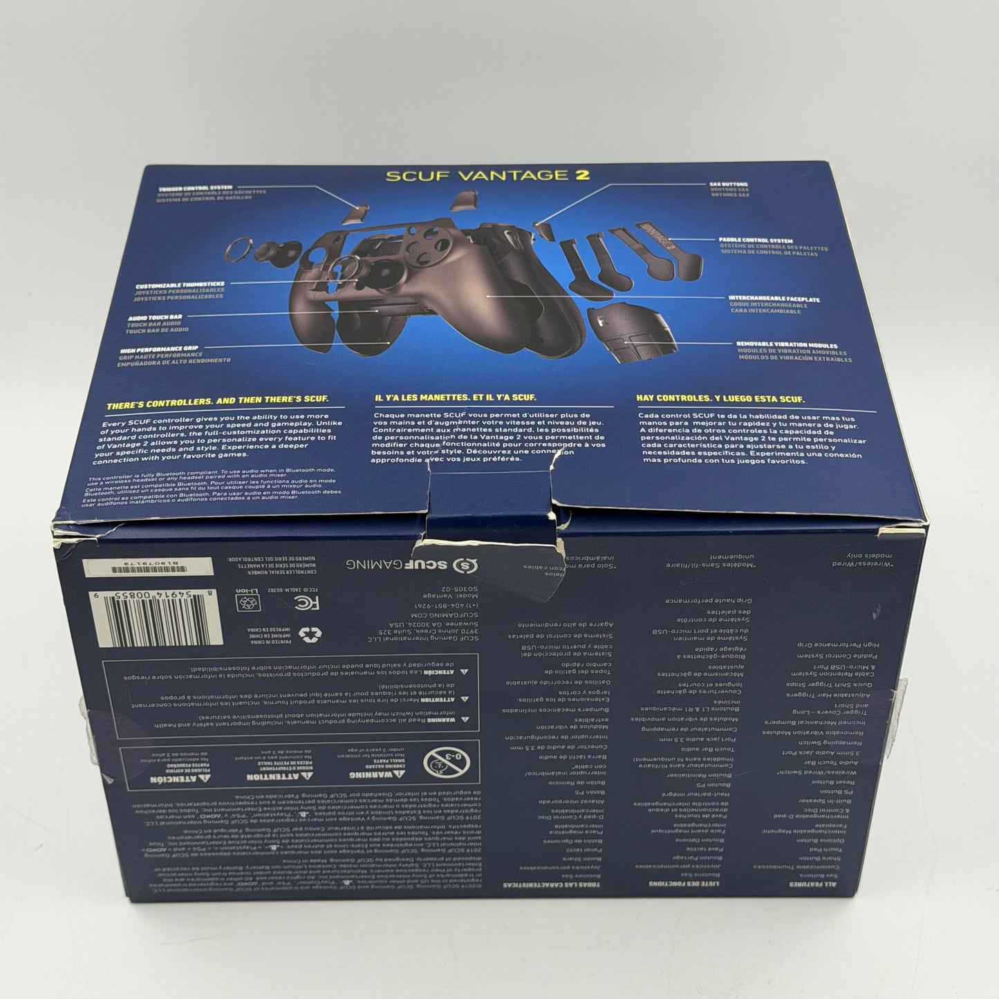 SCUF Vantage 2 Black SG305-02 Controller PS4/PC