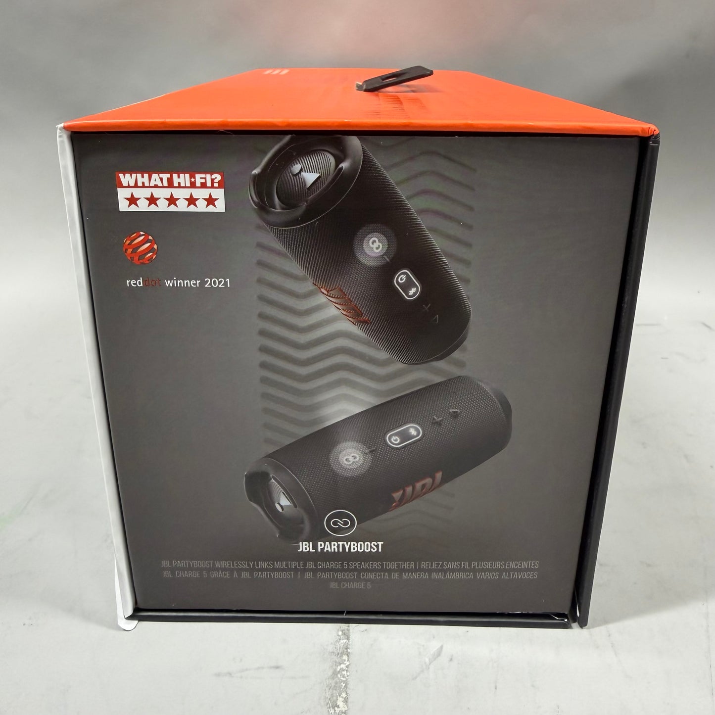 JBL Charge 5 Portable Bluetooth Party Speaker Black JBLCHARGE5BLKAM