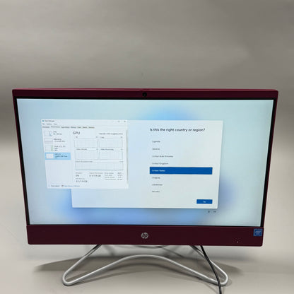 HP AIO 22-C0083W 21.5" Celeron G4900T 2.90GHz 4GB RAM 1TB HDD Intel UHD Graphics